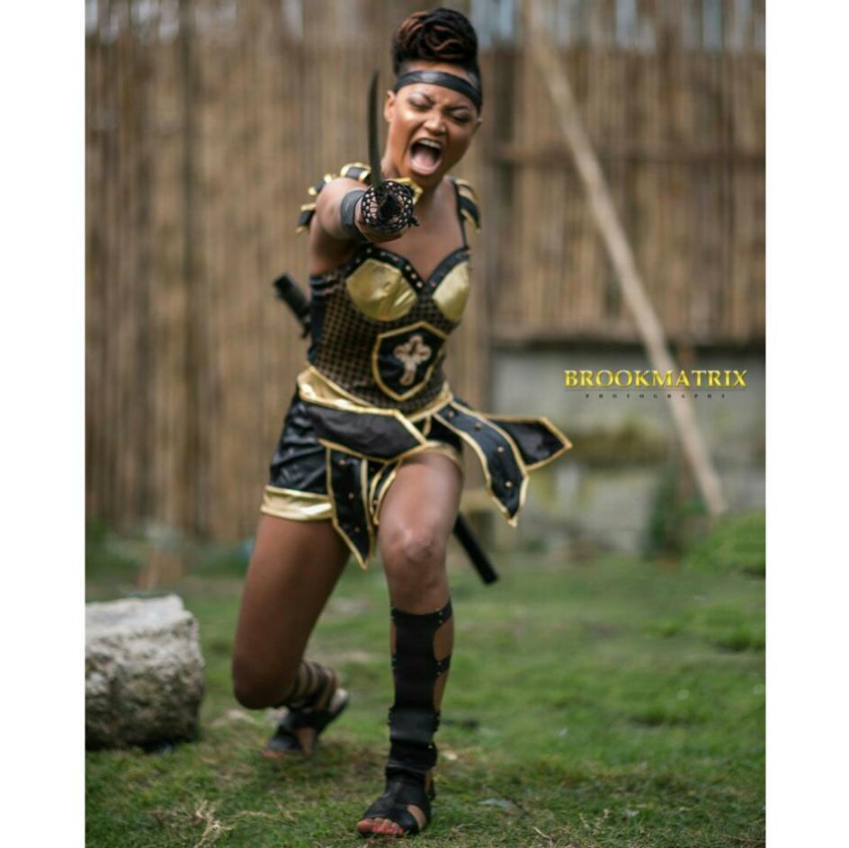 Warrior Princess! Big Brother Naija's Marvis Is Nigeria's Xena! (Photos)