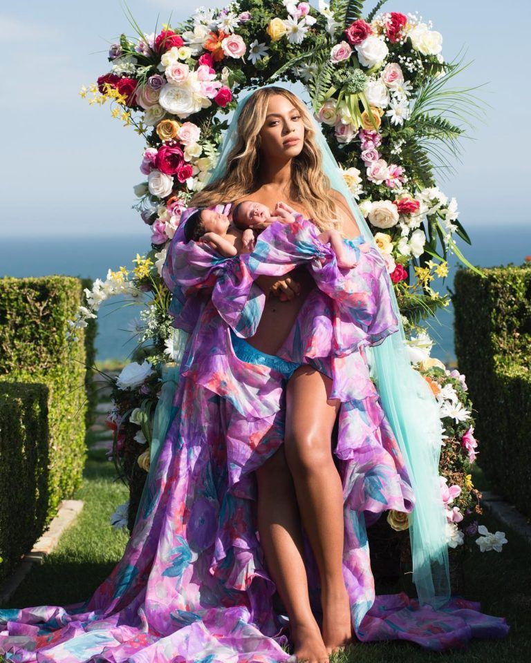 Beyonce shares first picture of twins Sir Carter and Rumi