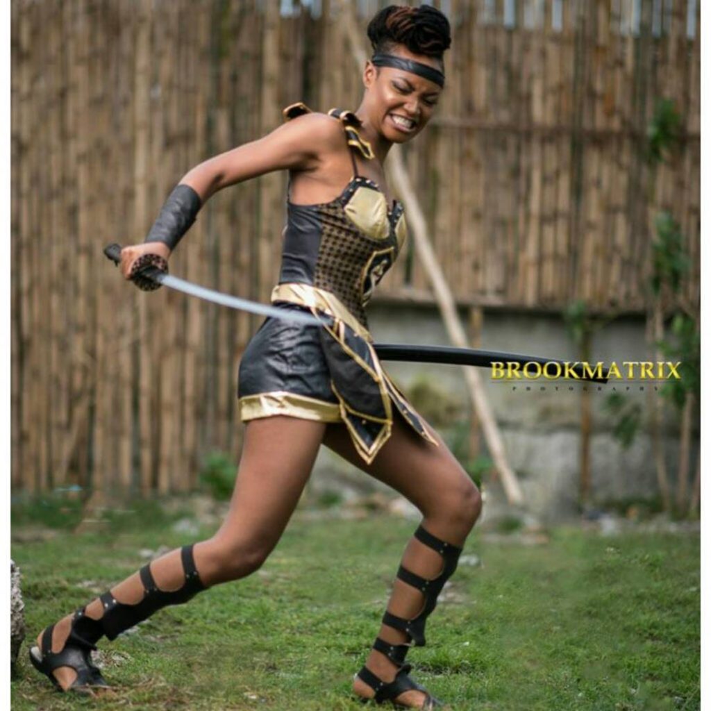 Warrior Princess! Big Brother Naija's Marvis Is Nigeria's Xena! (Photos)
