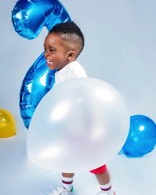 Tiwa Savage Shares Lovely Photos of Son Jamil As He Turns 2