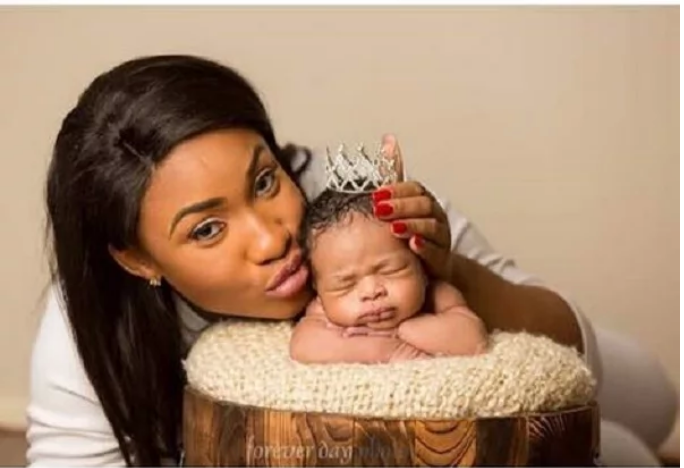 Tonto Dikeh Shares Throwback Picture of Her Son King Andre