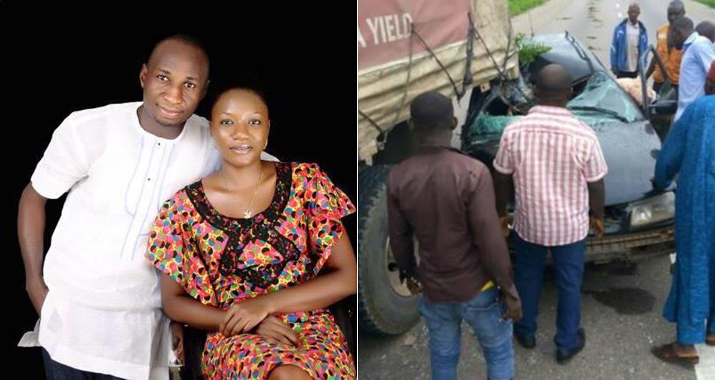 Couple Survived Horrible Accident on Their Way from Abuja (Photos)