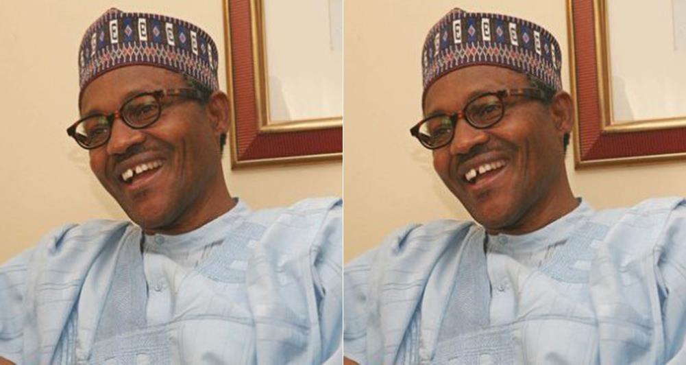"I was considering which country to run to" - President Buhari Jokes in a Meeting With Traditional Ruler