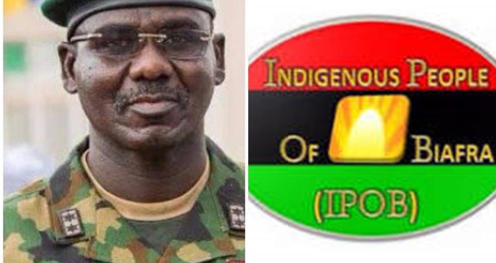 'Army did not declare IPOB terrorist organization' - Army Chief of staff, Tukur Buratai