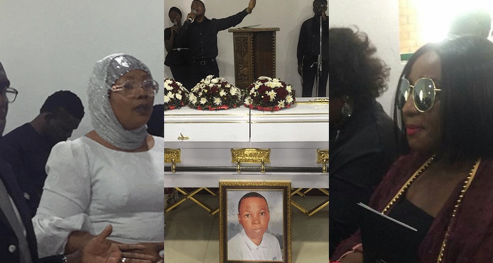 Celebrities Join Actress Eucharia Anunobi As She Buries Her Only Child