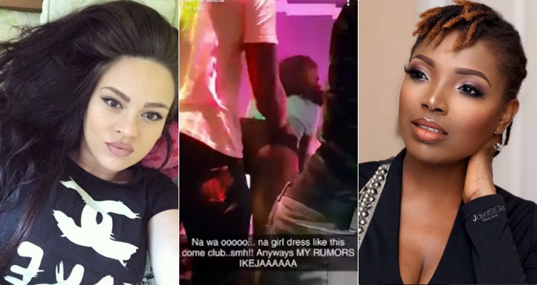 IK Ogbonna's wife Sonia slams Annie Idibia after she exposed skimpy bum short lady