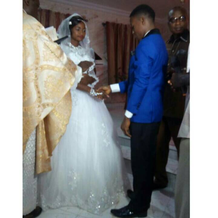 18 Years Old Boy Weds His 17 years Old Sweetheart in Abia State