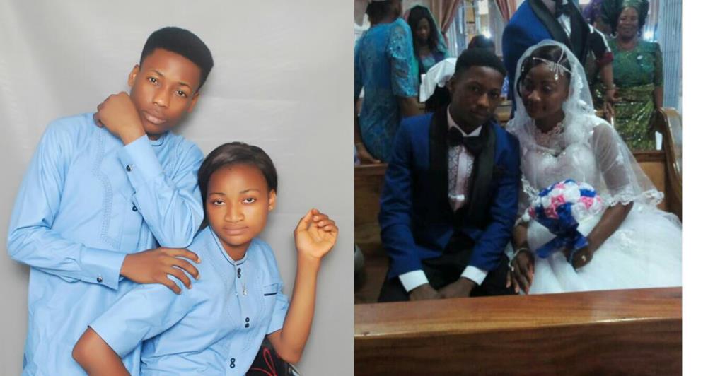 18 Years Old Boy Weds His 17 years Old Sweetheart in Abia State