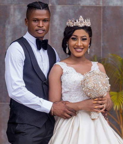 Super Eagles Midfielder, Mikel Agu, Shows Off His Hot Wife on Social Media
