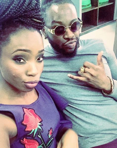 #BBNaija: Teddy A's Romantic Birthday Message to Bambam