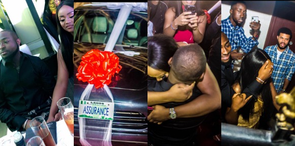 Davido gifts Girlfriend Chioma a Porsche for her 23rd Birthday