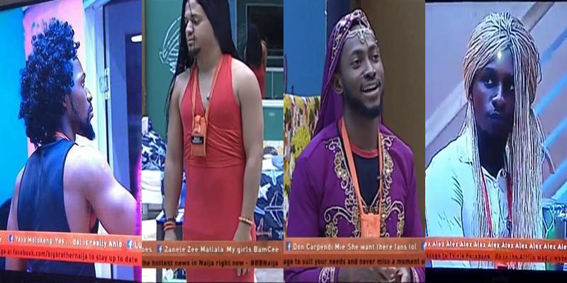 #BBNaija: Alex transforms the male housemates and it's hilarious (Video)