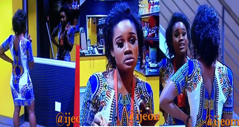 #BBNaija: Cee-c advises herself in the mirror after pinpointing her problem (Video)