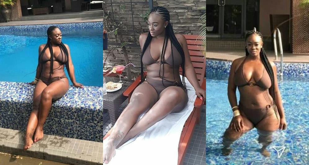 Ex-BBNaija star, Uriel flaunts her curvaceous body in hot bikini photos