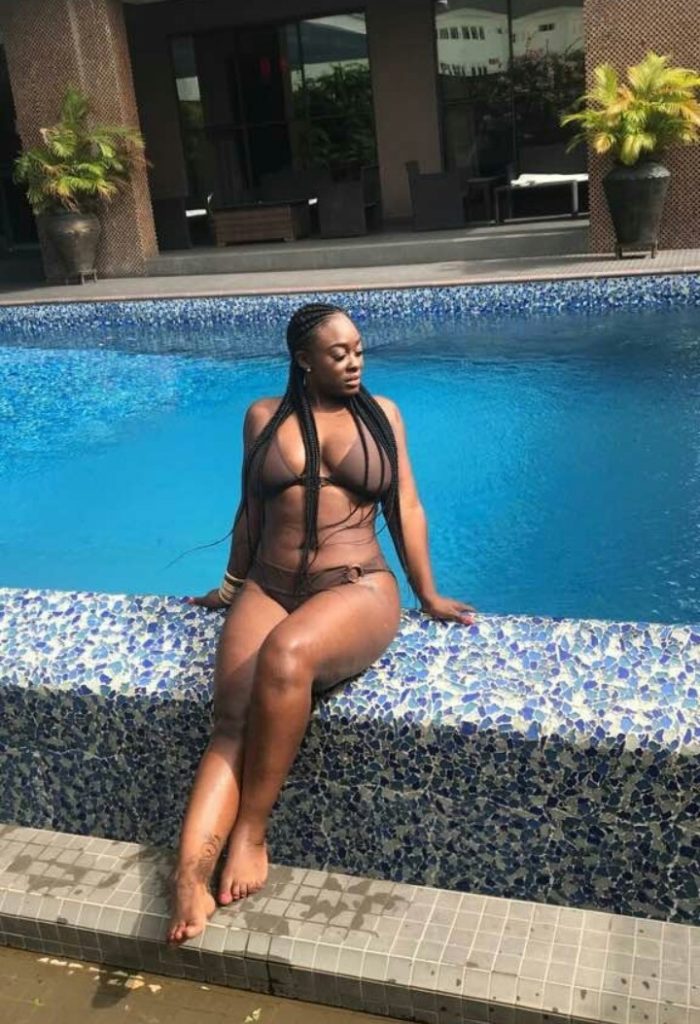 Ex-BBNaija star, Uriel flaunts her curvaceous body in hot bikini photos