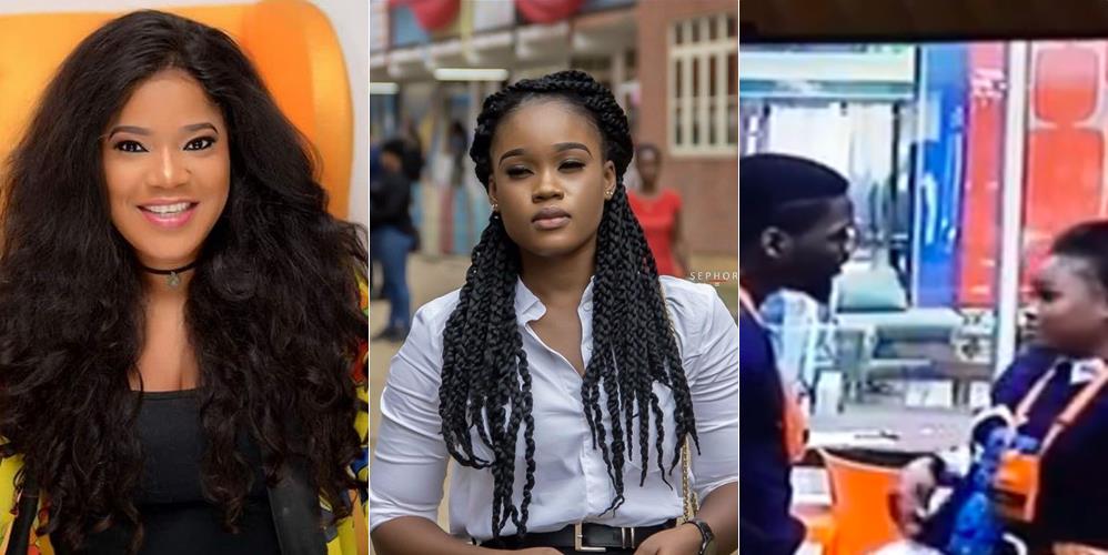 #BBNiaja: Actress, Toyin Aimakhu reacts to Cee-C verbally abusing Tobi