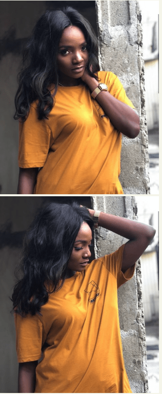 Fans talk about Simi's br£asts after she shared these photos