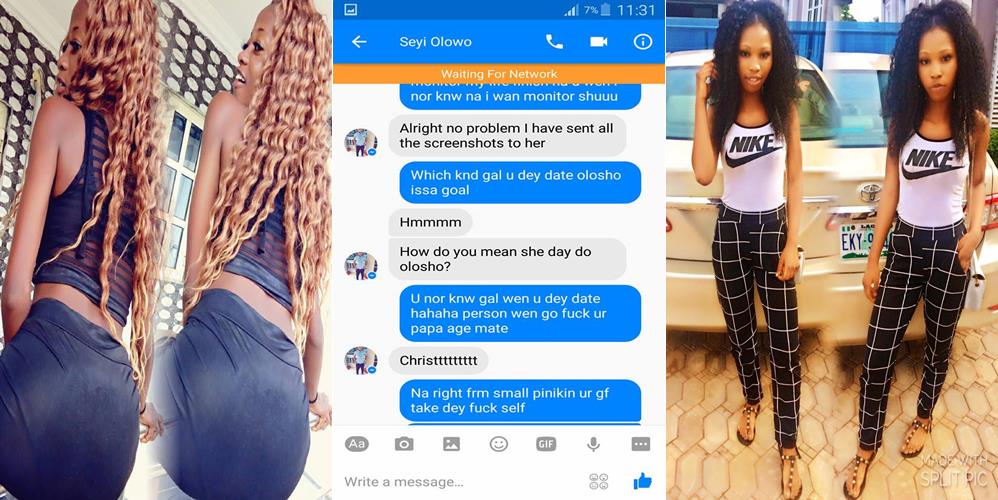 Nigerian slay queens fight dirty over a boy, he then reacts. (Screenshots)