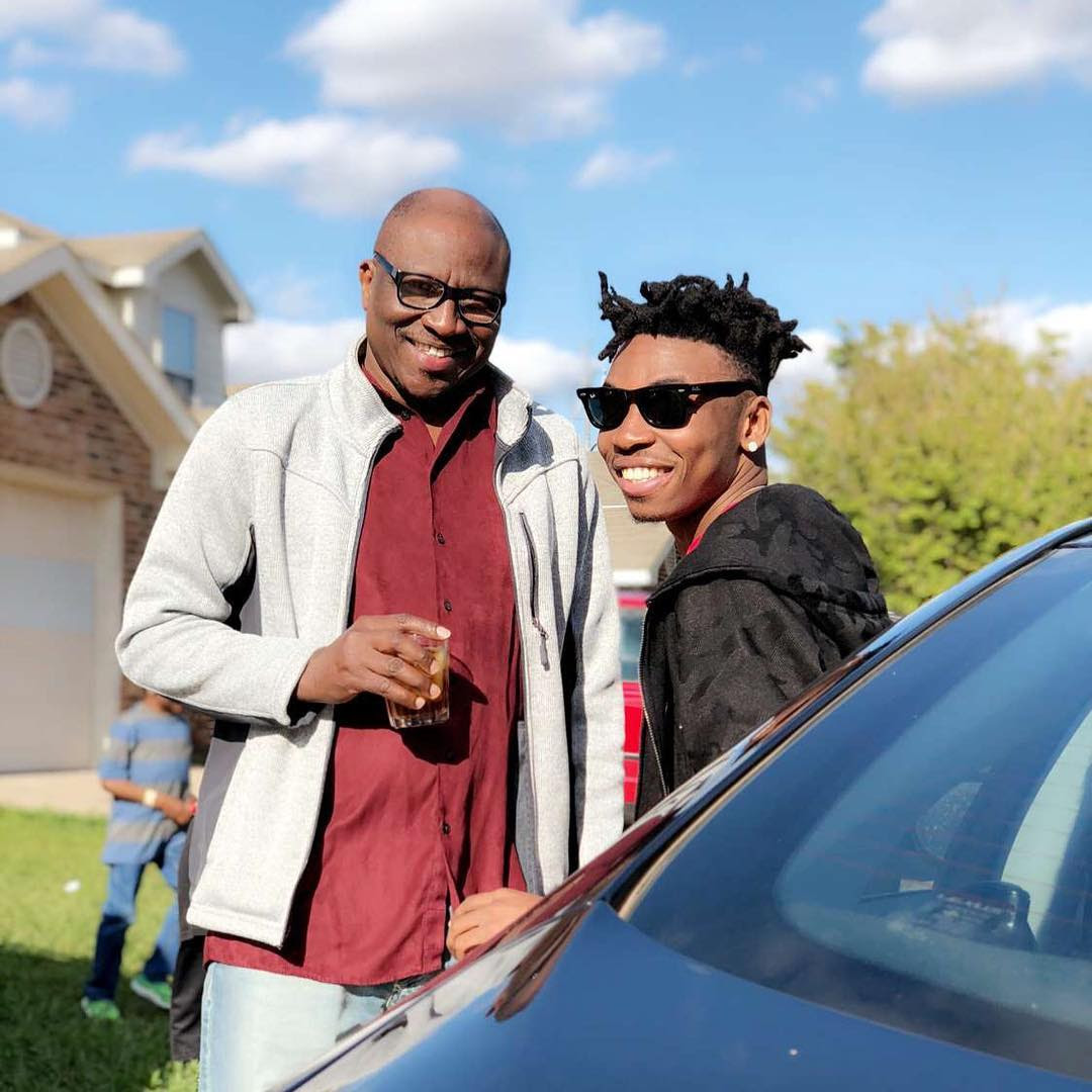 Two years after, Mayorkun reunites with his father at his show in Dallas.