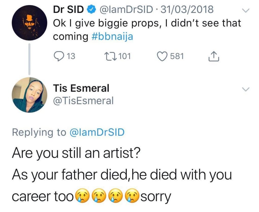 'Dr Sid is a wasted soul, his career died with his father' - Follower blasts Dr Sid, he quickly responds
