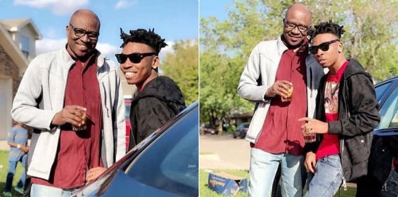 Two years after, Mayorkun reunites with his father at his show in Dallas.