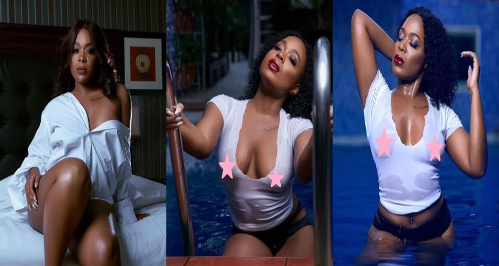 Moet Abebe Goes Braless, Flashes Tits in New Raunchy Photos