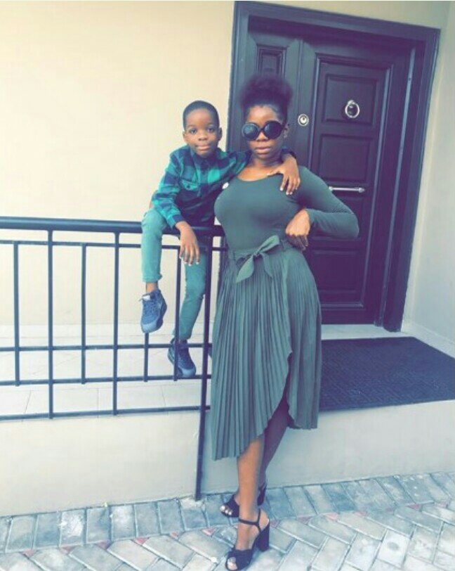 Wizkid's first baby mama, Shola Ogudu pours encomium on their son as she turns 27 today