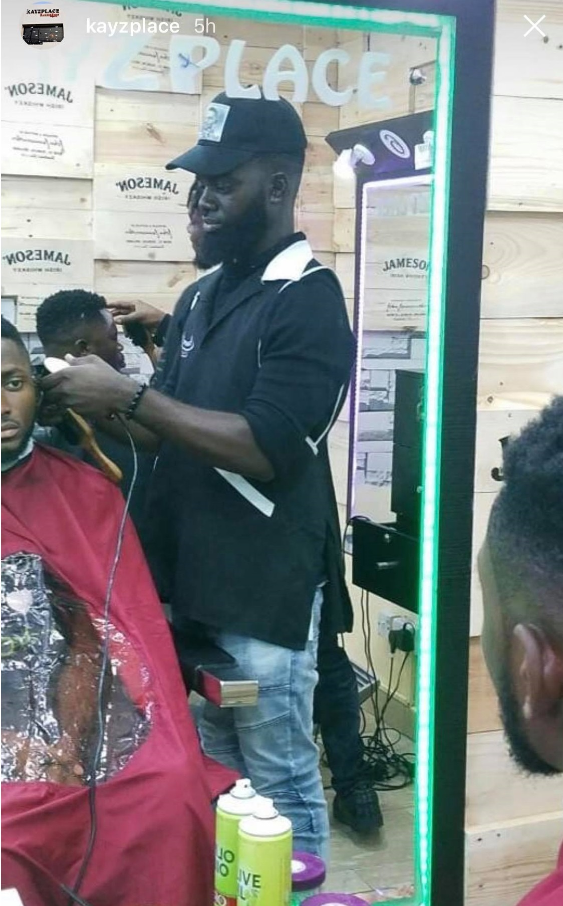 BBNaija: Miracle cuts his signature dreadlocks in preparation for homecoming party (Photos)