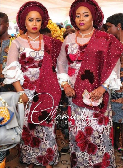 Photos of 80-year-old Alafin Of Oyo And his Oloris at the naming ceremony of their set of twins