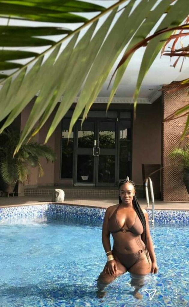 Ex-BBNaija star, Uriel flaunts her curvaceous body in hot bikini photos