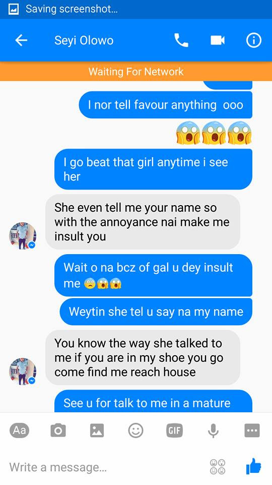 Nigerian slay queens fight dirty over a boy, he then reacts. (Screenshots)