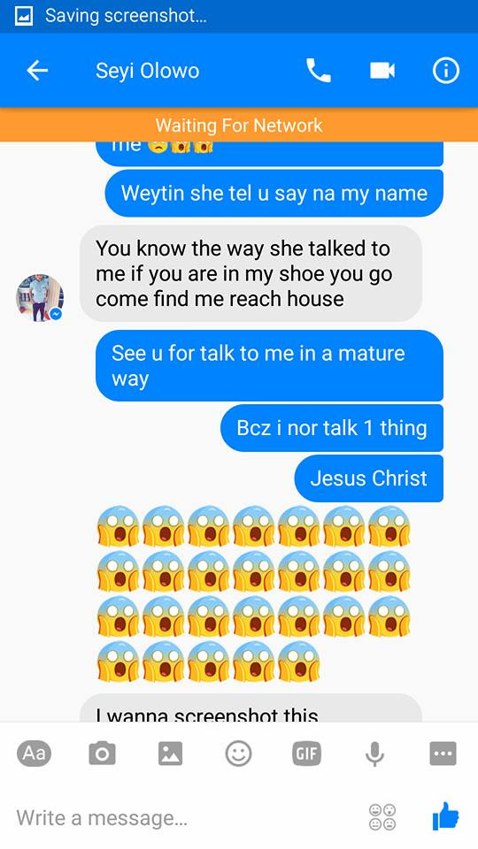 Nigerian slay queens fight dirty over a boy, he then reacts. (Screenshots)