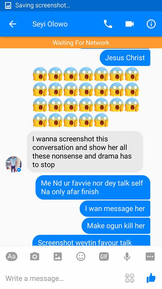 Nigerian slay queens fight dirty over a boy, he then reacts. (Screenshots)