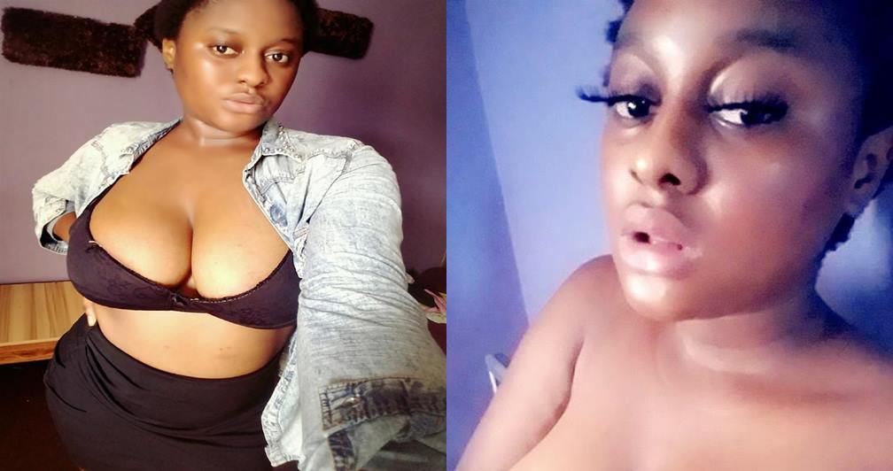 Nigerians blast lady who posted semi-nude photos of herself on Facebook
