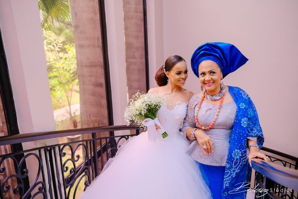 The adorable moment Stephanie Eze's mum walked her down the aisle (+ more photos)