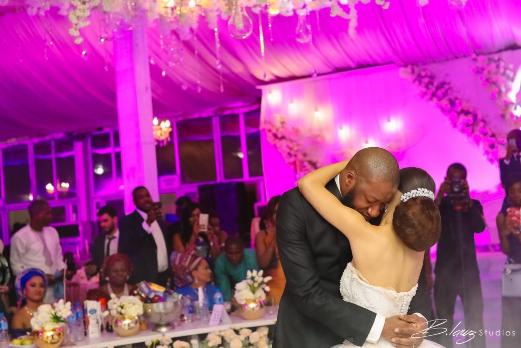 The adorable moment Stephanie Eze's mum walked her down the aisle (+ more photos)