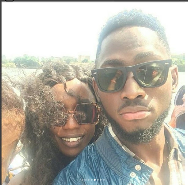 #BBNaija: Miracle Goes On Boat Cruise With His 10 Loyal Fans In Lagos (Photos)