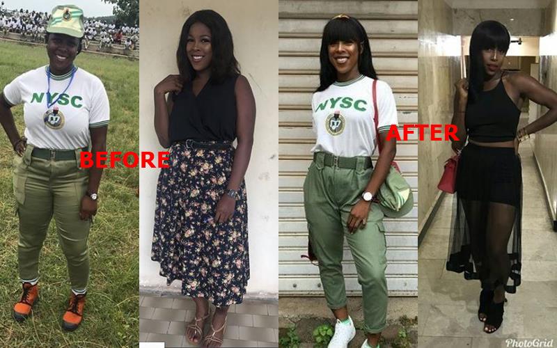 Check out this Nigerian lady's amazing transformation after 7 months fitness journey (Photos)