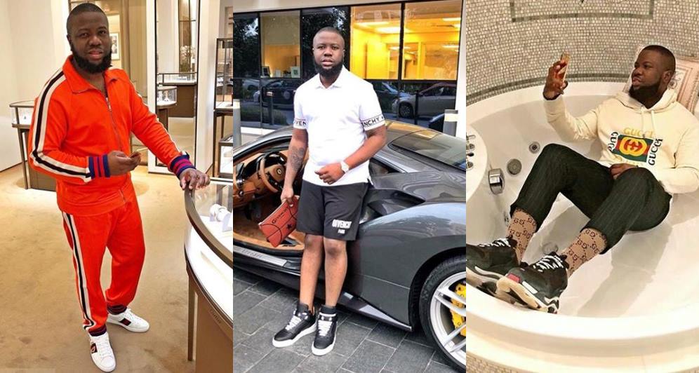 'I suffer, okada don jam me so many times' - Hushpuppi Tells 'Success' Story