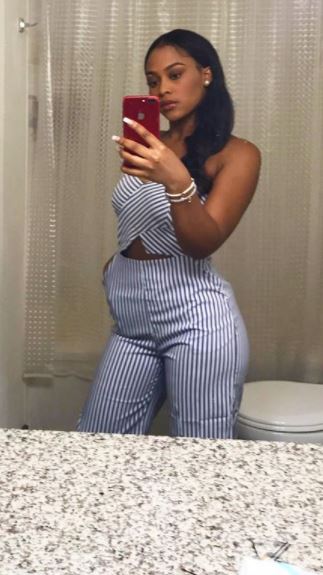 'I want this pregnant glow back'- Davido's 2nd babymama, Amanda