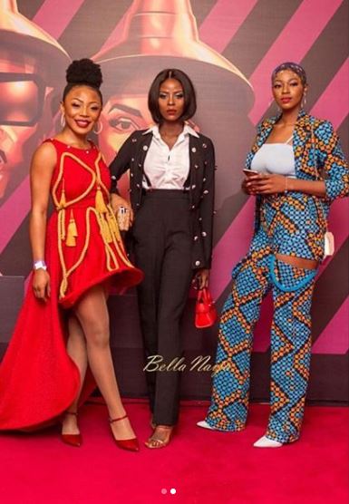 #BBNaija: Ifu Ennada fires back at those who criticized her outfit to the 2018 Headies, backs Khloe (Photos)
