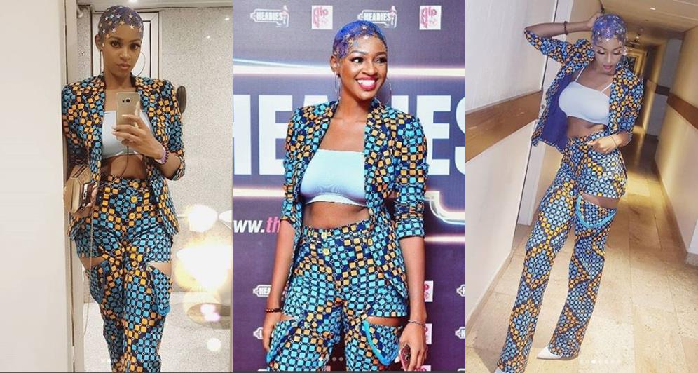 #BBNaija: Ahneeka fires back at haters who slammed her over her Headies outfit