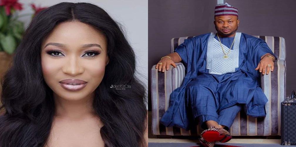 Tonto Dikeh fires back at Olakunle Churchill over rent issues, calls him a "Papa Fraudster"