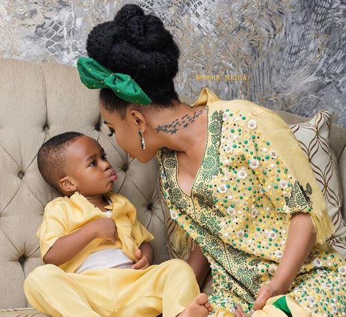 How Nigerian celebrities celebrated their kids on Children's day (Photos)