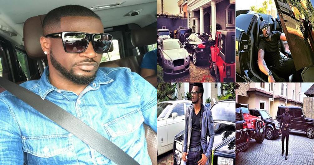 'Mr P' Peter Okoye's Garage Will Leave You In Awe (Photos)