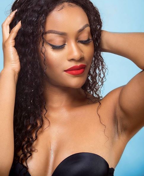 Tinsel Actress, Damilola Adegbite marks her birthday with a large chunk of her skin on full display (Photo)