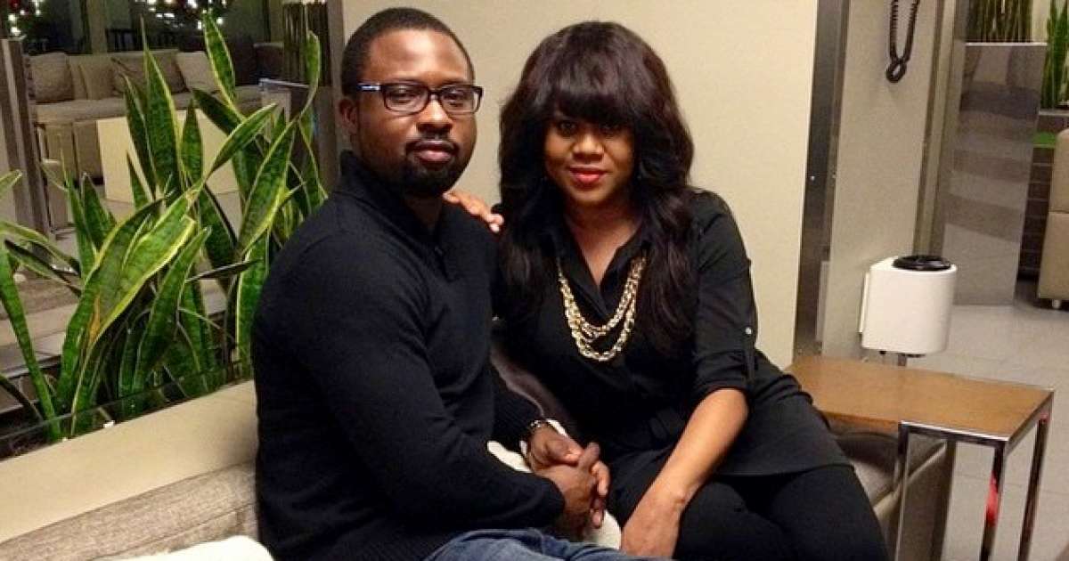 I promise I won't file for divorce till we are 122 years old - Daniel Ademinokan tells wife, Stella Damasus on wedding anniversary