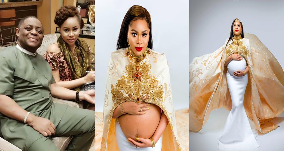 Fani Kayode and wife expecting triplets, share stunning maternity photos