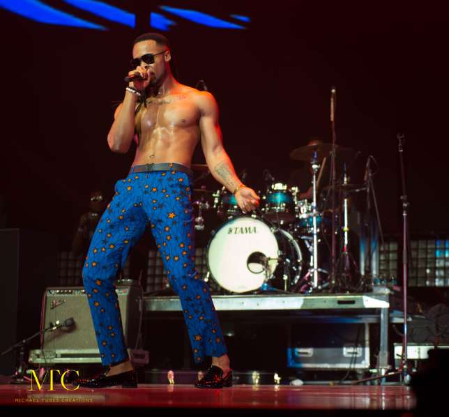 Singer, Flavour teases fans with semi nvde photo of himself on social media