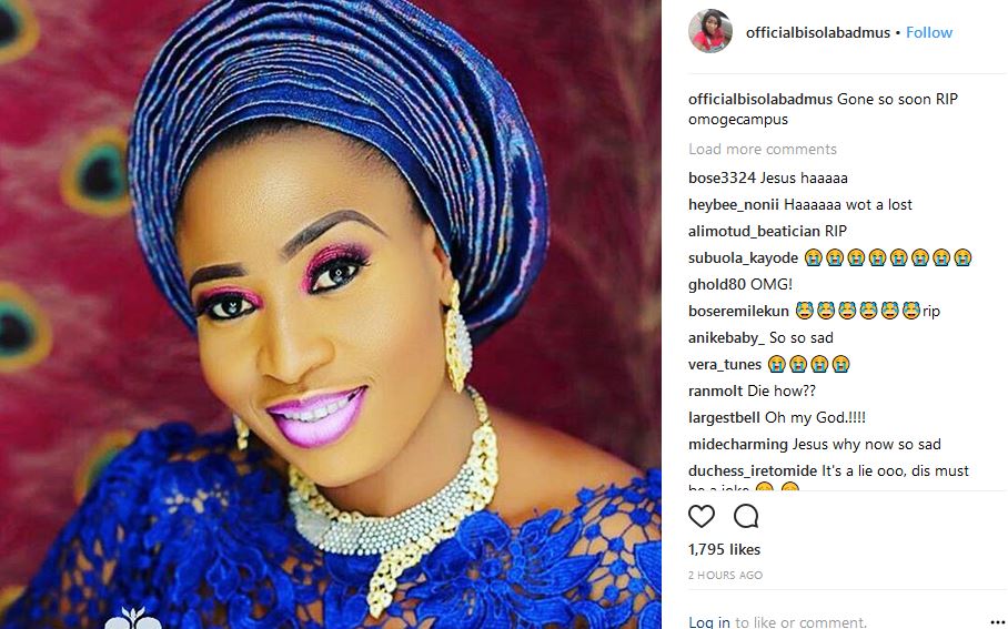 Breaking: Popular Yoruba actress, Aisha Abimbola 'Omoge Campus' dies of breast cancer